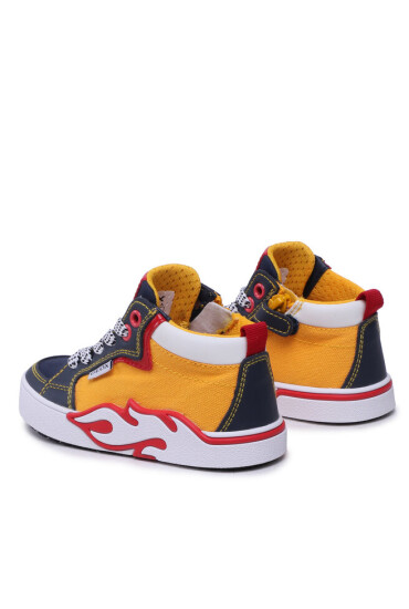 Geox Сникърси J Alphabeet Boy J35HLF01054C2117 M Yellow/Navy - Mera.bg