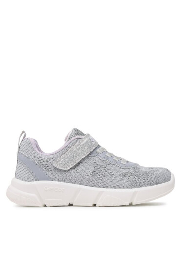 Geox Сникърси J Aril Girl J25DLD07QBCC1316 S Silver/Lilac - Mera.bg