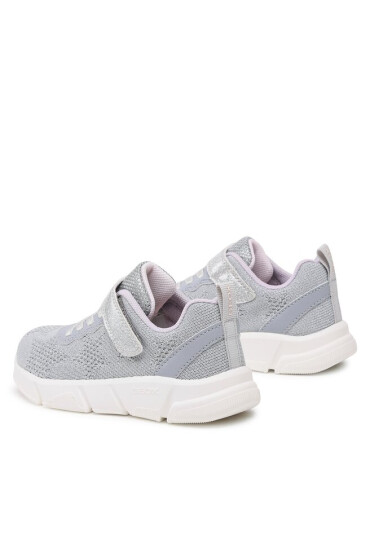 Geox Сникърси J Aril Girl J25DLD07QBCC1316 S Silver/Lilac - Mera.bg
