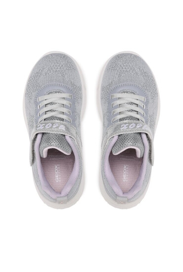 Geox Сникърси J Aril Girl J25DLD07QBCC1316 S Silver/Lilac - Mera.bg