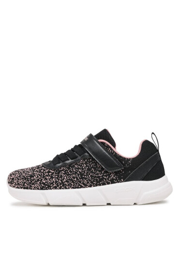 Geox Сникърси J Aril Girl J35DLB06KBCC0869 D Black/Lt Pink - Mera.bg