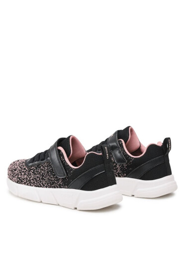 Geox Сникърси J Aril Girl J35DLB06KBCC0869 D Black/Lt Pink - Mera.bg