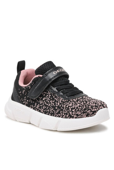 Geox Сникърси J Aril Girl J35DLB06KBCC0869 M Black/Lt Pink - Mera.bg