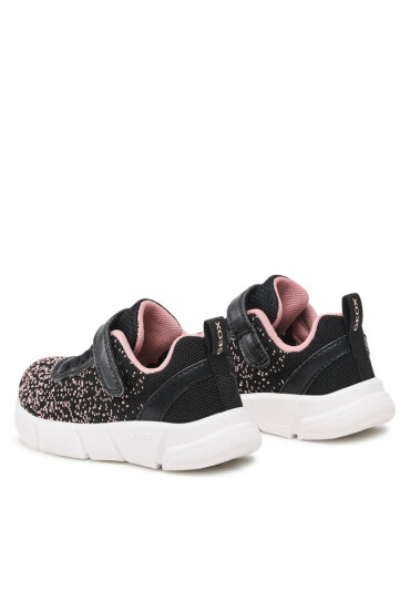 Geox Сникърси J Aril Girl J35DLB06KBCC0869 M Black/Lt Pink - Mera.bg