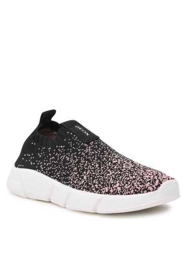 Geox Сникърси J Aril Girl J35DLC0006KC0869 Black/Lt Pink - Mera.bg