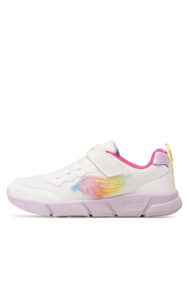 Geox Сникърси J Aril Girl J35DLD0AS54C0653 DD White/Multicolor - Mera.bg