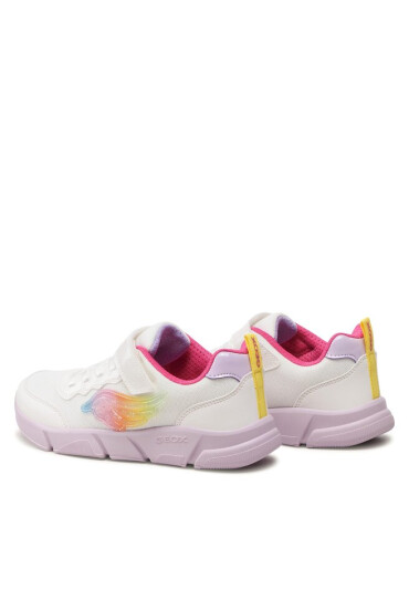 Geox Сникърси J Aril Girl J35DLD0AS54C0653 DD White/Multicolor - Mera.bg