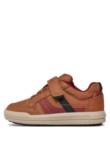 Geox Сникърси J Arzach Boy J164AA 0FEFU C0034 M Cognac/Black - Mera.bg
