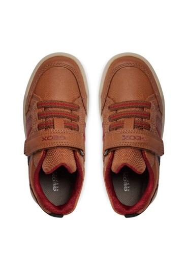 Geox Сникърси J Arzach Boy J164AA 0FEFU C0034 M Cognac/Black - Mera.bg