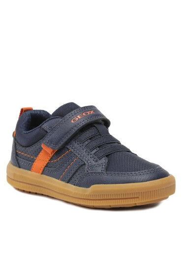 Geox Сникърси J Arzach Boy J164AA0MEFUC0659 S Navy/Orange - Mera.bg