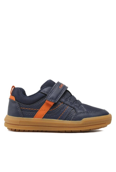 Geox Сникърси J Arzach Boy J164AA0MEFUC0659 S Navy/Orange - Mera.bg