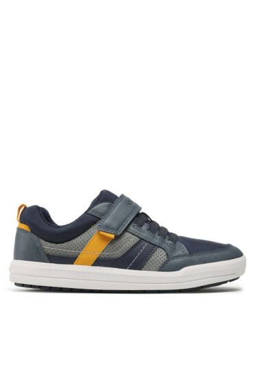 Geox Сникърси J Arzach Boy J164AA0MEFUC4B2G D Avio/Dk Yellow - Mera.bg