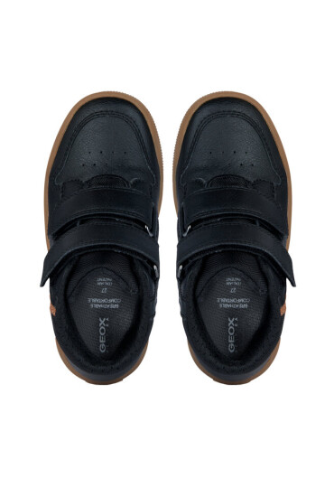 Geox Сникърси J Arzach Boy J364AB 0MEFU C9209 M Black/Cognac - Mera.bg