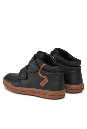 Geox Сникърси J Arzach Boy J364AB 0MEFU C9209 S Black/Cognac - Mera.bg