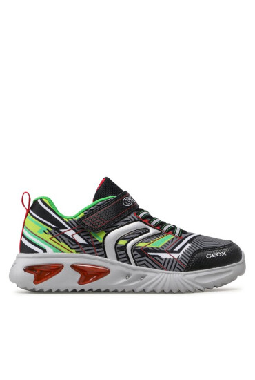 Geox Сникърси J Assister B. A J26DZA 0FUCE C0016 DD Black/Green - Mera.bg