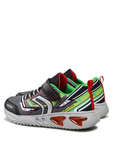 Geox Сникърси J Assister B. A J26DZA 0FUCE C0016 DD Black/Green - Mera.bg