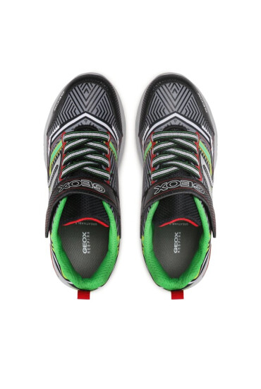 Geox Сникърси J Assister B. A J26DZA 0FUCE C0016 DD Black/Green - Mera.bg