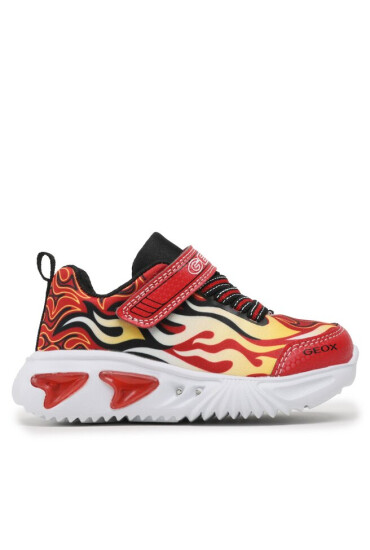 Geox Сникърси J Assister Boy J35DZC011CEC0020 M Red/Black - Mera.bg