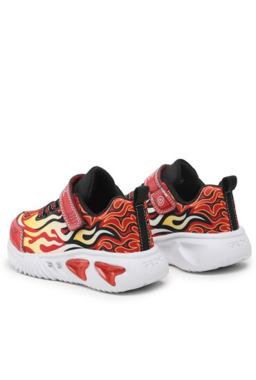 Geox Сникърси J Assister Boy J35DZC011CEC0020 M Red/Black - Mera.bg