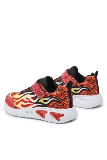 Geox Сникърси J Assister Boy J35DZC011CEC0020 S Red/Black - Mera.bg
