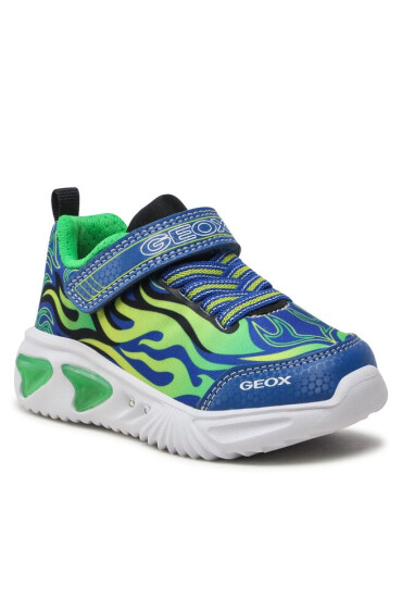 Geox Сникърси J Assister Boy J35DZC011CEC4165 M Royal/Green - Mera.bg