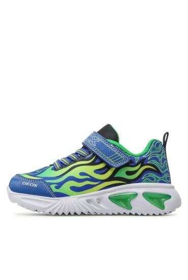 Geox Сникърси J Assister Boy J35DZC011CEC4165 S Royal/Green - Mera.bg