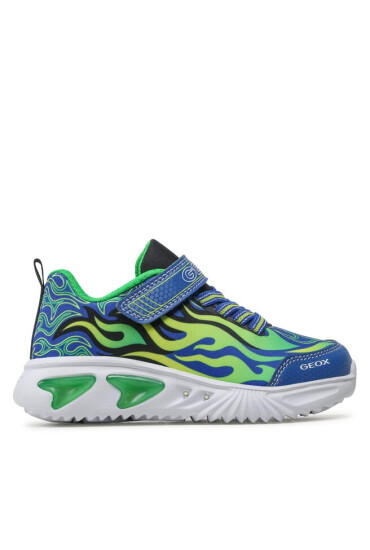 Geox Сникърси J Assister Boy J35DZC011CEC4165 S Royal/Green - Mera.bg
