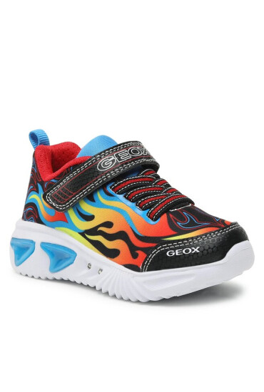 Geox Сникърси J Assister Boy J35DZC011CEC9221 M Black/Sky - Mera.bg
