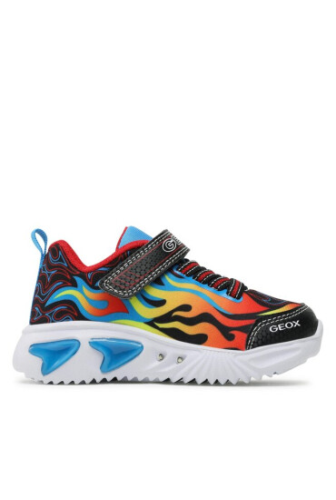 Geox Сникърси J Assister Boy J35DZC011CEC9221 M Black/Sky - Mera.bg