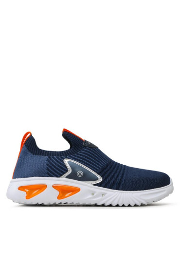 Geox Сникърси J Assister Boy J35DZD06K50C0659 DD Navy/Orange - Mera.bg