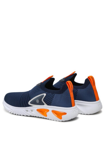 Geox Сникърси J Assister Boy J35DZD06K50C0659 DD Navy/Orange - Mera.bg