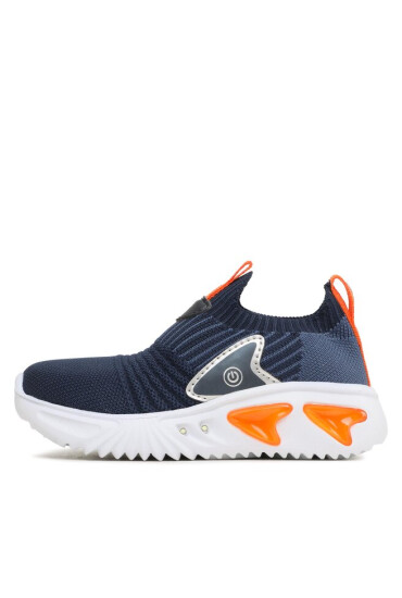 Geox Сникърси J Assister Boy J35DZD06K50C0659 M Navy/Orange - Mera.bg