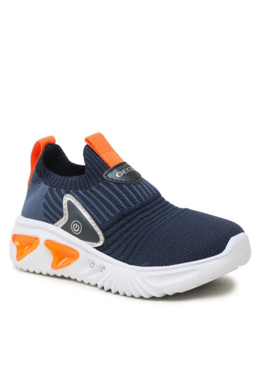 Geox Сникърси J Assister Boy J35DZD06K50C0659 M Navy/Orange - Mera.bg