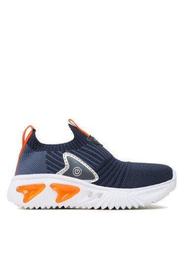 Geox Сникърси J Assister Boy J35DZD06K50C0659 M Navy/Orange - Mera.bg