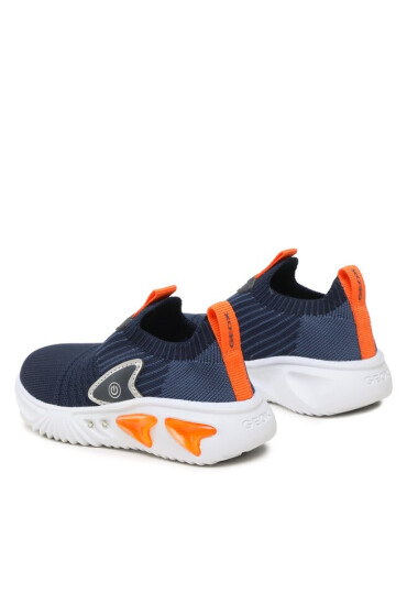 Geox Сникърси J Assister Boy J35DZD06K50C0659 M Navy/Orange - Mera.bg