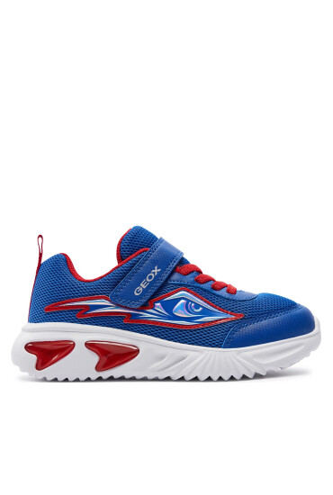 Geox Сникърси J Assister Boy J45DZA 014CE C0833 S Royal/Red - Mera.bg