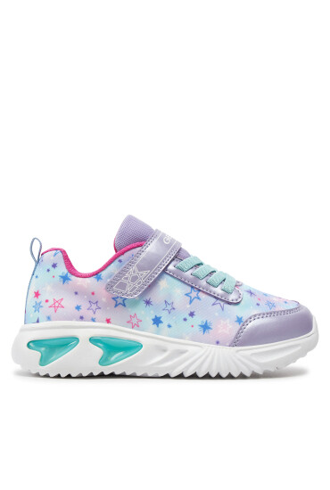 Geox Сникърси J Assister Girl J45E9B 02ANF C8888 D Виолетов - Mera.bg
