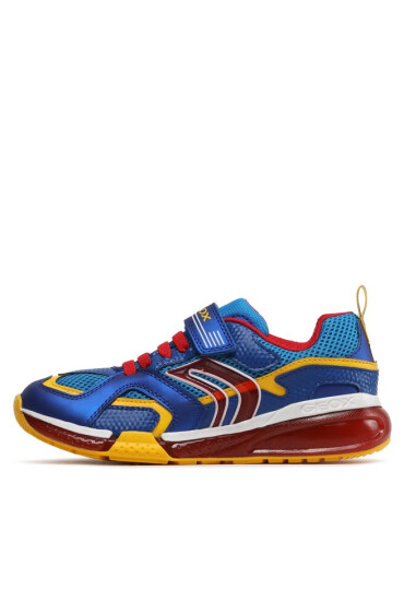 Geox Сникърси J Bayonyc B. A J16FEA 05014 C0295 S Lt Blue/Yellow - Mera.bg