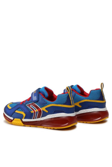 Geox Сникърси J Bayonyc B. A J16FEA 05014 C0295 S Lt Blue/Yellow - Mera.bg