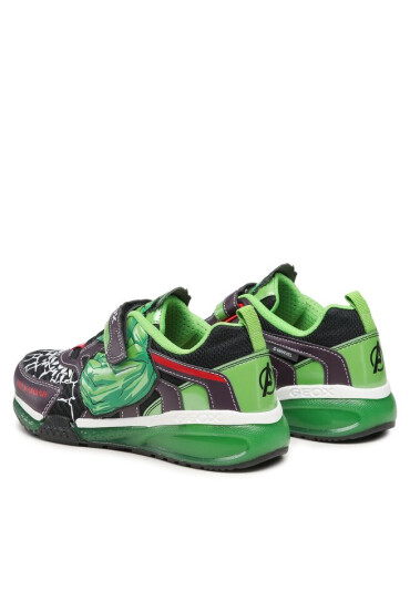 Geox Сникърси J Bayonyc B.B J35FEB 011CE C0016 DD Black/Green - Mera.bg