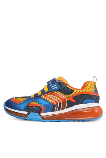 Geox Сникърси J Bayonyc Boy J16FEA05014C0295 D Lt Blue/Yellow - Mera.bg
