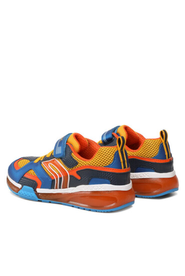 Geox Сникърси J Bayonyc Boy J16FEA05014C0295 D Lt Blue/Yellow - Mera.bg