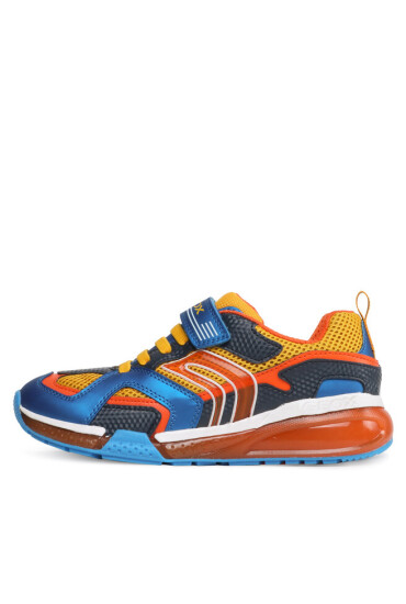 Geox Сникърси J Bayonyc Boy J16FEA05014C0295 DD Lt Blue/Yellow - Mera.bg