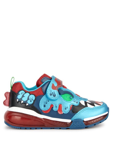 Geox Сникърси J Bayonyc Boy J36FEA 05011 C4320 M Lt Blue/Red - Mera.bg