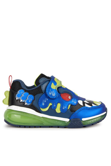 Geox Сникърси J Bayonyc Boy J36FEA 05011 C4344 D Royal/Lime - Mera.bg