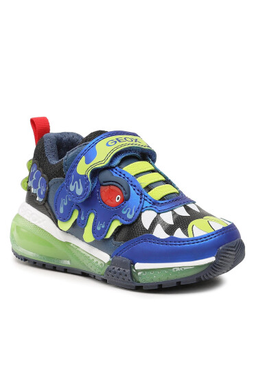 Geox Сникърси J Bayonyc Boy J36FEA 05011 C4344 M Royal/Lime - Mera.bg