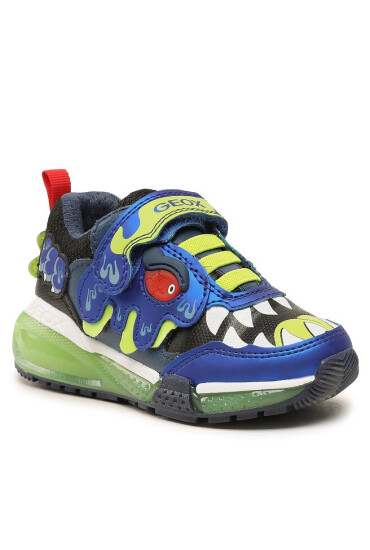 Geox Сникърси J Bayonyc Boy J36FEA 05011 C4344 M Royal/Lime - Mera.bg