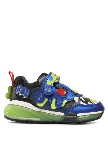 Geox Сникърси J Bayonyc Boy J36FEA 05011 C4344 M Royal/Lime - Mera.bg