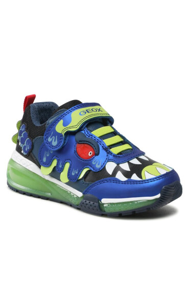 Geox Сникърси J Bayonyc Boy J36FEA 05011 C4344 S Royal/Lime - Mera.bg