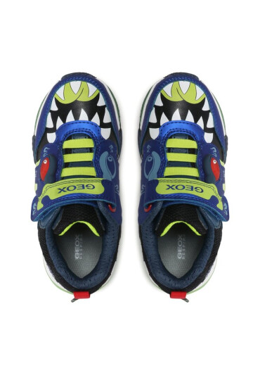 Geox Сникърси J Bayonyc Boy J36FEA 05011 C4344 S Royal/Lime - Mera.bg